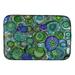 Carolines Treasures 8962DDM Abstract in Blues and Greens Dish Drying Mat 14 x 21 multicolor