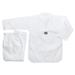 Deluxe Taekwondo Uniform (Ribbed) - White V-Neck