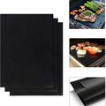 BBQ Grill Mat Non Stick - Heavy Duty BBQ Grilling Mats for Gas Grill or Charcoal - Nonstick Grill Mats for Easy Use - Reusable Set of 3