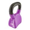 GoFit Contoured Single Vinyl Coated Kettlebell Single With Training Dvd