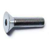 3/8 -24 x 1-1/2 Chrome Flat Head Socket Cap Screws (6 pcs.)