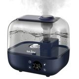 Sejoy Humidifier for Room Cool Warm Mist Ultrasonic Air Humidifiers for Bedroom Office Plants 1.32 Gallon/5L Aromatherapy Diffusers Top Fill Blue