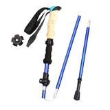 SANWOOD Trekking Pole Telescopic Ultralight Trekking Pole Anti Shock Hiking Stick Folding Walking Cane