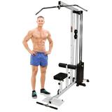 Deltech Fitness Lat/Row Machine with 200lb. Weight Stack Model #DF908 Powder Coated Steel