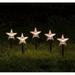 Solar Garden Lights Star Lights Outdoor Waterproof Stake Lights Solar Powered Pathway Lights for Flowerbed Walkway Yard