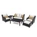 RST Brands Deco 6 Piece Loveseat and Club Chair Set