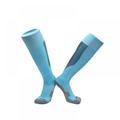 2 Pairs Adult Kids Knee High Compression Socks Unisex Socks 20-30 Mmhg