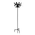 Petals Gazing Globe Stand - Black Powdercoat