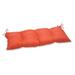 Pillow Perfect Outdoor/ Indoor Rave Coral Swing/ Bench Cushion