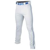 Easton Rival+ Youth Piped Pant | White/Royal | Large