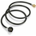 WADEO 8 Feet Propane Adapter Hose with QCC1/Type1 Tank Connects 1 lb Portable Appliance to 1-20lb Propane Tank for Weber Q Grill Coleman Grill Camp Stove and More