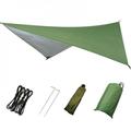 Outdoor Camping Garden Sun Awning Canopy Hammock Awning Sun Shelter Beach Rain Fly Tarp Waterproof Tent