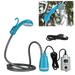 Lixada Portable Camping Shower Outdoor Camping Shower Pump Rechargeable Shower Head for Camping Hiking Traveling