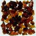 American Specialty Glass TAMBERB1-5 Recycled Chunky Glass Amber Brown - Size 1 - 0.13-0.25 in. - 5 lbs