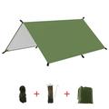 Willstar Tarp Shelter Camping Tent 3M Large Snow Windproof Camping Shelter Hammock Tarp Shelter 1500MM PU Tent Waterproof with Portable Storage Bag for Outdoor Travel