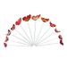 Lovehome 12Pcs Butterfly Stakes Outdoor Yard Planter Flower Pot Bed Garden Decor Yard Art