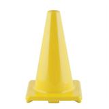 Hi-Visibility Flexible Vinyl Cone weighted 12 Yellow | Bundle of 10 Each