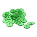 Uxcell 24mm Round Transparent Plastic Golf Ball Markers for Flat Position Mark Green 50 Pack