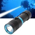 FAGINEY Scuba Dive Lights Dive Light 5000LM Diving Flashlight IPX8 100m Underwater Waterproof Infinitely Dimmable L2 LED Beads Scuba Dive Lights For Diving