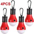 4PCS Emergency Light Battery Powered for Camping