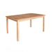 Plow & Hearth Rectangular Teak Dining Table