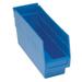 23 5/8 Deep x 6 5/8 Wide x 6 High Blue Shelf Bin