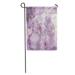 KDAGR Pink Orchid Abstract Floral Watercolor Purple Splash Artistic Beautiful Garden Flag Decorative Flag House Banner 12x18 inch