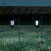 Pure Garden 50-LG1056 Hanging Solar Coach Lights - 26 in. - Set of 2