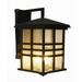 Trans Globe 4637 BK Coach Lantern - Black - 10W in.