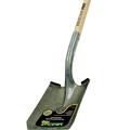 Vulcan 34462 Long Handle Square Point Shovel Wood Handle Pro Each