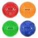 Barocity Iridescent Soccer Balls Set of 4 â€“ Blue Red Green and Orange Official Match Ball with Reflective Hex Pattern Sport Soccer Balls for Indoor Outdoor Training and Practice Games - Size 5