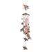 YUEHAO Home Decor Copper Elephant Wind Outdoor Elephant Chimes Use For External Chimes Wind Garden Decoration & Hangs Wind Chimes Multicolor