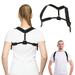 FitRx Posture Corrector Back Brace Flexible Back Support Straightener with Adjustable Padded Straps