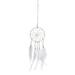 Dream Catcher Wind Chimes Hanging Hanging Dream Catcher Decoration With Feather White
