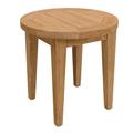 Modway Brisbane Modern Teak Wood Outdoor Patio Side Table in Natural