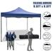 Pop up Canopy 10x10 Pop up Canopy Tent Folding Protable Ez up Canopy Sun Shade 118.1 in Blue