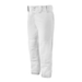 Mizuno Girl s Belted Softball Pant Size Extra Large White (0000)