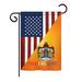 Breeze Decor BD-FS-G-108384-IP-BO-DS02-US US Dutch Friendship Flag - s of the World - Everyday US Friendship Impressions Decorative Vertical Garden Flag - 13 x 18.5 in.