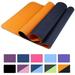 Yoga Mat Non Slip Exercise Mat Extra Thick Workout Mat for Yoga Eco Friendly Exercise Yoga Mat High Density Fitness Pilates Mat with...