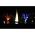 Kasco Decorative Aerating Lake Pond - Aerator | Fountain Lights | Outdoor Water Fountain with RGB Lights â€“ 1 Hp JF (4400jf + RBG Lights W/ 100ft Cord) Ideal for Backyard Ponds & Waterfalls.