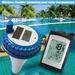 Wireless Solar Power Floating Pool Thermometer Digital Swimming Pool SPA Floating Thermometer