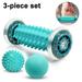 Foot Massage Roller and Spiky Massage Ball Set for Plantar Fasciitis Relief Heel Foot Arch Pain Trigger Point Therapy Muscle R