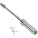 IFAST Barbell Bar for 2 Olympic Plates Home Gym Weightlifting Bar 4Ft Solid Chrome Weight Bar 5Ft Fitness Training Curl Barbell 7.2Ft