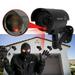 DODOING Dummy Security Camera Fake Camera Surveillance System Realistic Look with Flashing red LED Light for Home or Business
