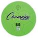 Champion Sports Super Soft Soccer Ball Fluorescent Green - Size 5