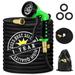 Lilvigor 50/75/100/150 ft Garden Expandable Garden Hose with 8 Function Hose Nozzle Lightweight Anti-Kink Flexible Garden Hoses Extra Strength Fabric with Double Latex Core for Watering and Washing