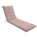 Pillow Perfect Outdoor | Indoor Alauda Coral Isle Chaise Lounge Cushion 80 X 23 X 3