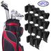 PULLIMORE Set of 14 Black Golf Bag Clip Durable Plastic Putt Clip with Ball Marker Putting Organizer Drop Shipping Golf Equipment