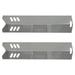 2-Pack BBQ Grill Heat Shield Plate Tent Replacement Parts for Backyard Grill GBC1440WRSB-C - Compatible Barbeque Stainless Steel Flame Tamer Flavorizer Bar Vaporizer Bar Burner Cover 15