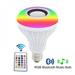 RGBW Remote Control Bluetooth Music Light Multiple Modes Dimmable LED Smart Colorful Music Bulb Stage Light For IOS /Android